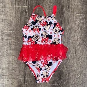 Disney Junior Minnie Mouse Baby Girl’s Swimsuit
